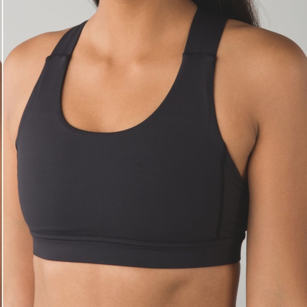 Lululemon All Sport Bra - Black size 6